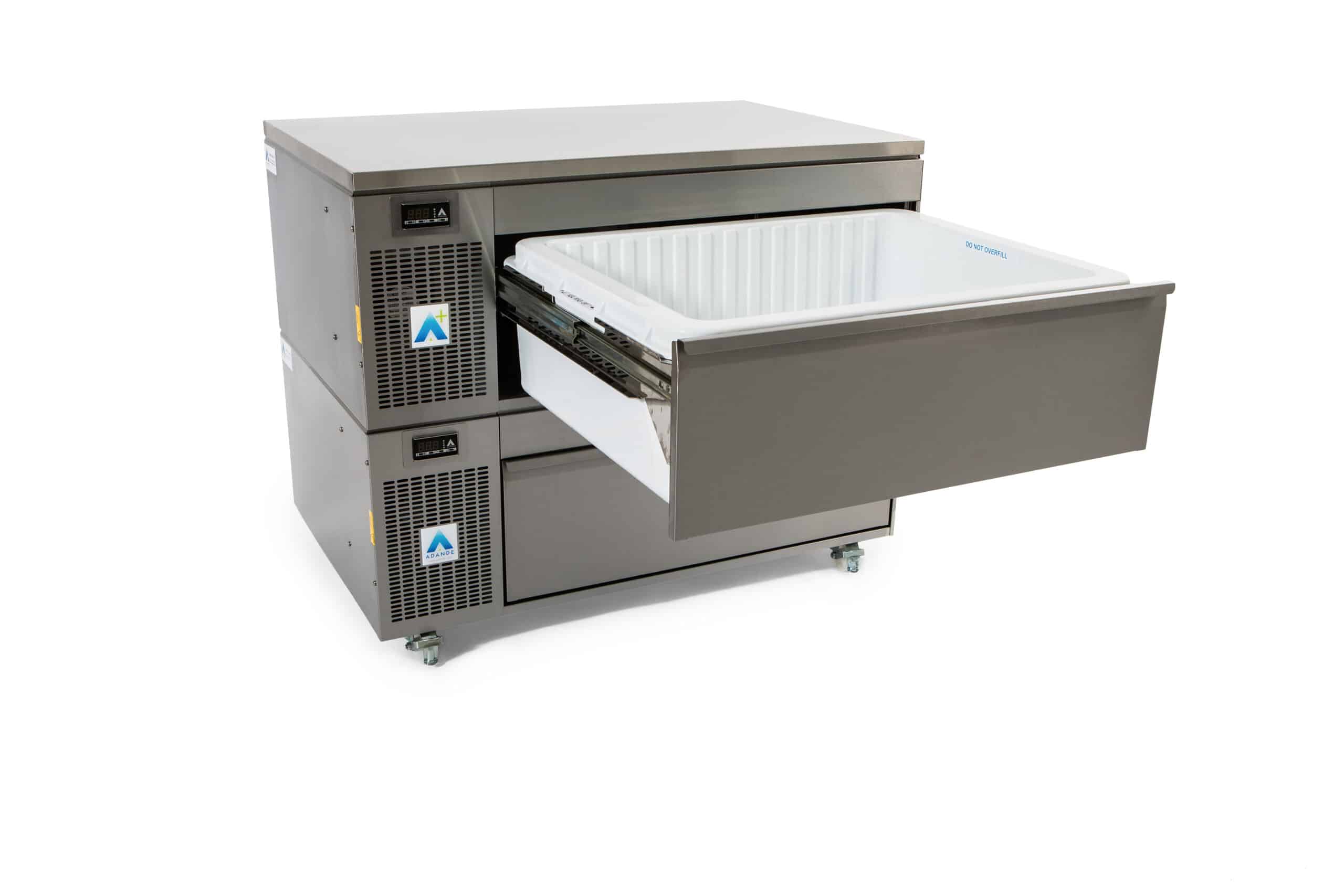 PREP COUNTER – COMBO – TWO DRAWER – AVS2 SERIES – FRIDGE-ONLY ON STANDARD DRAWER