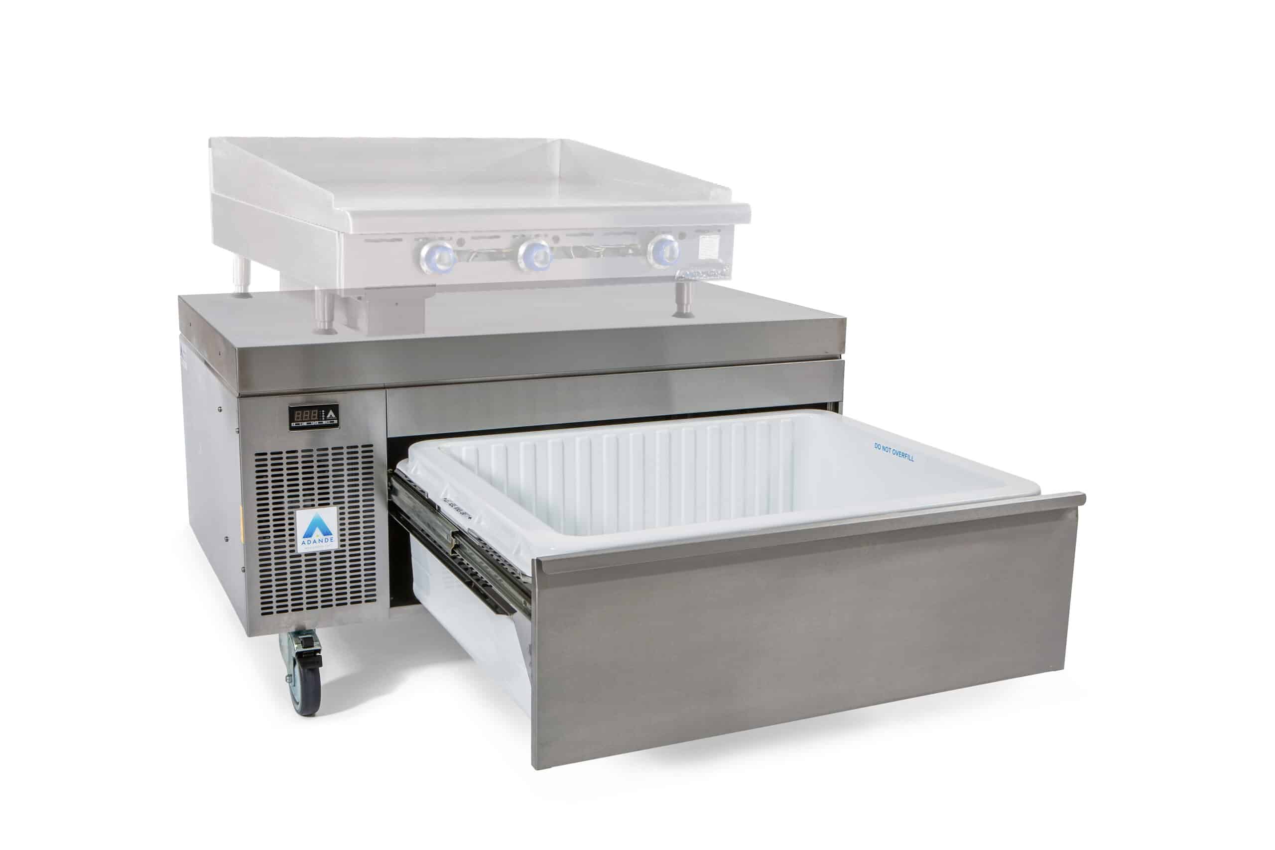 VCS1 – CHEF BASE – ONE DRAWER – SIDE ENGINE – HOT COOKLINE