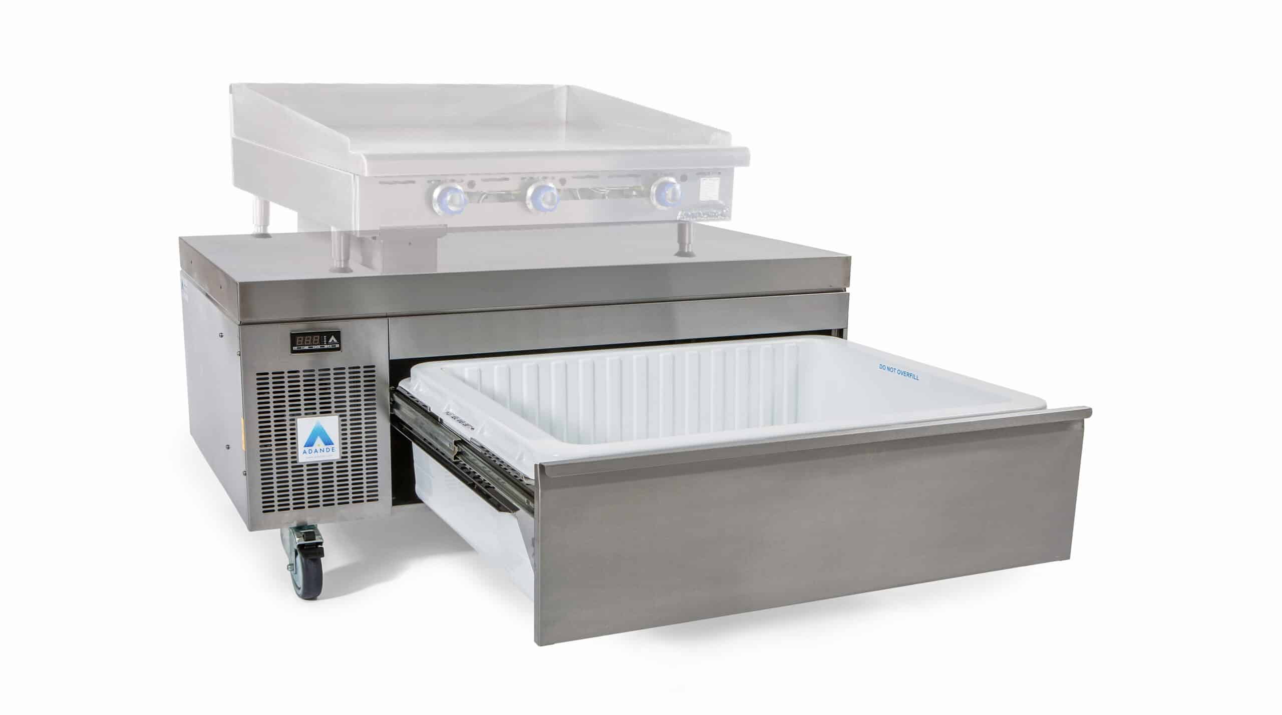 VLS1 – CHEFBASE – ONE DRAWER – VLS SERIES – SIDE ENGINE – SHALLOW – HOT COOKLINE