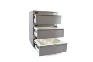 BULK STORAGE &ndash; THREE DRAWER &ndash; REAR ENGINE &ndash; VCR3 SERIES