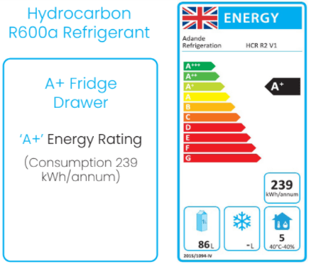 BULK STORAGE &ndash; FRIDGE ONLY &ndash; THREE DRAWER &ndash; REAR ENGINE &ndash; HCR3 SERIES