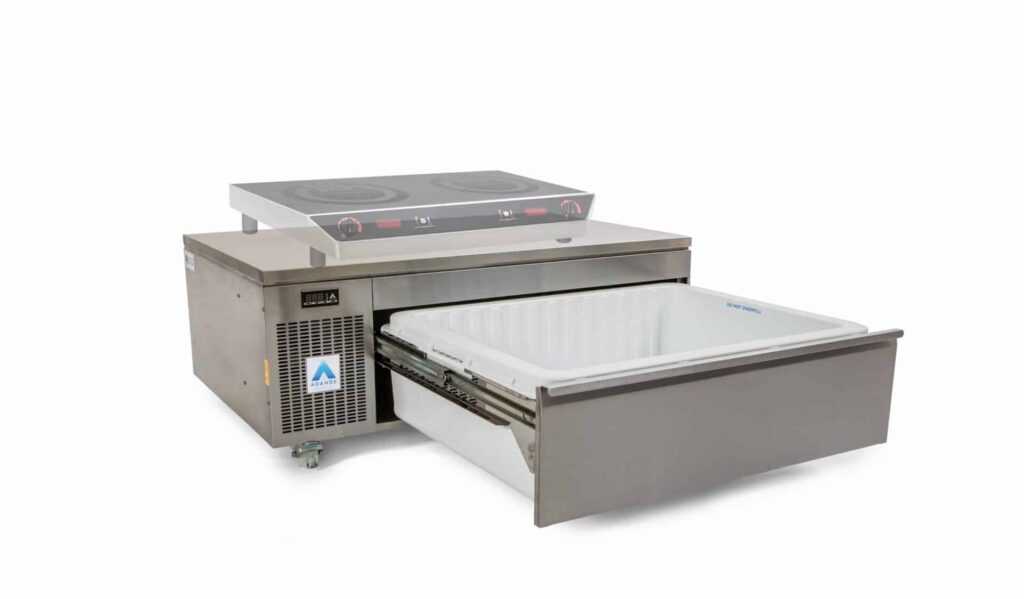 CHEF BASE &ndash; SHALLOW &ndash; COOL COOKLINE &ndash; SIDE ENGINE &ndash; VLS1 SERIES