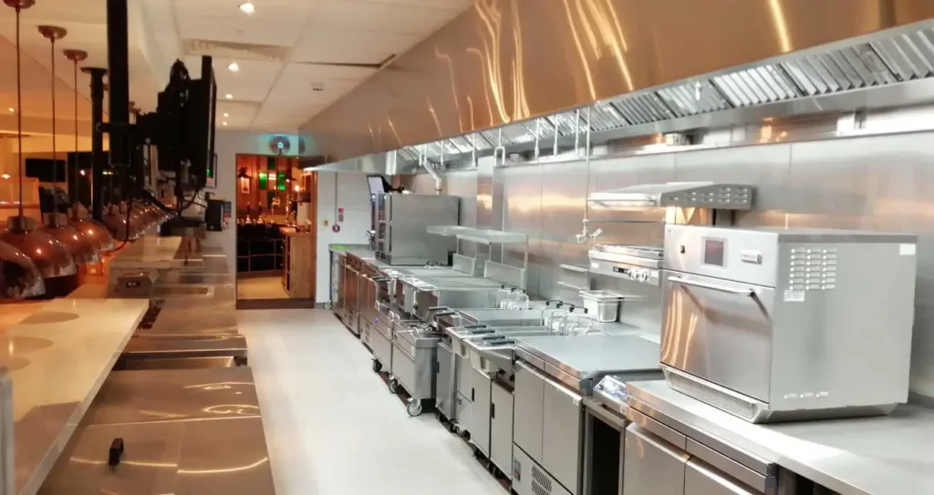 Conception d'une cuisine professionnelle