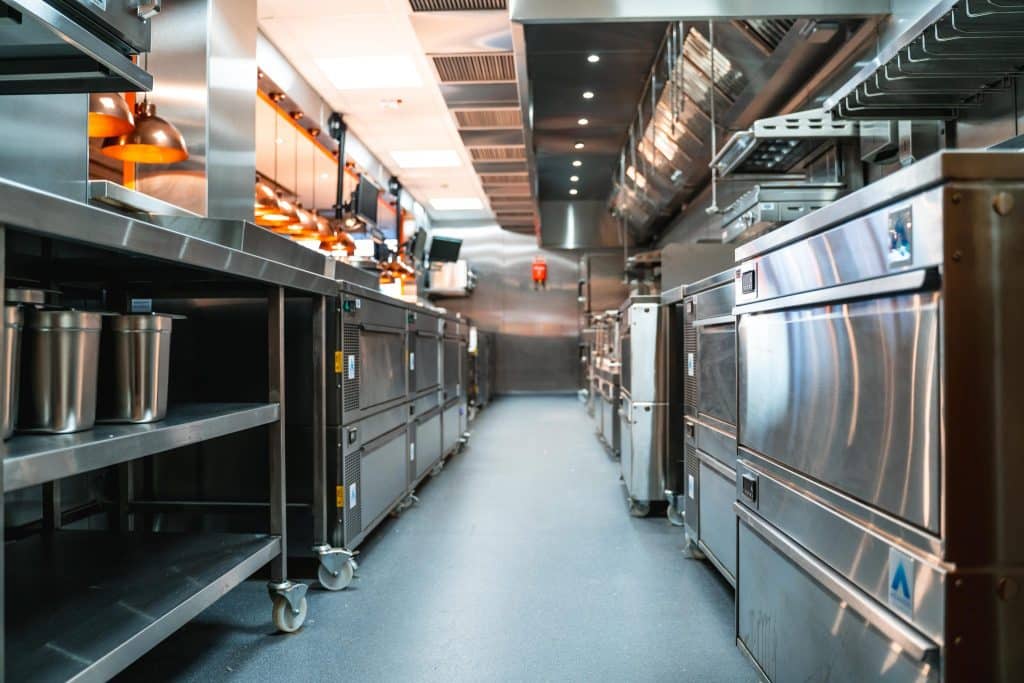 Ligne de cuisson de la Whitbread Kitchen of the Future